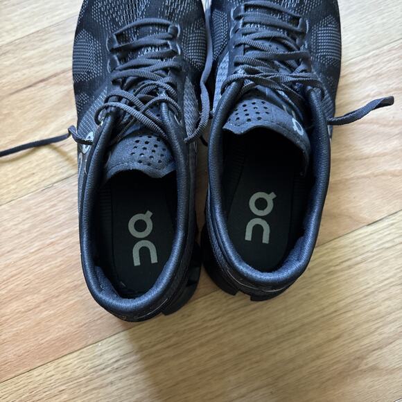 Women’s On Cloud X Running Shoes Black Asphalt Size 9.5 - Picture 9 of 10